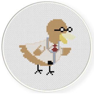 Charts Club Members Only: Dr. Quack Cross Stitch Pattern