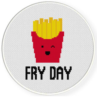Fry Day Cross Stitch Pattern