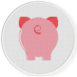 Piggy Back Cross Stitch Pattern