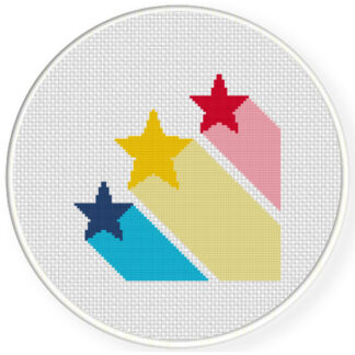 Stars Cross Stitch Pattern