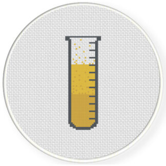 Test Tube Cross Stitch Pattern