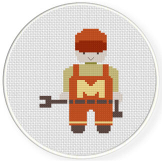 Charts Club Members Only: The Mechanic Cross Stitch Pattern