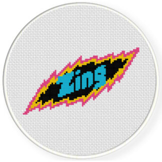 Charts Club Members Only: Zing Cross Stitch Pattern