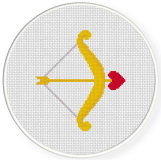 Cupids Bow Cross Stitch Pattern