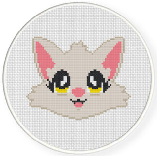 Charts Club Members Only: Cutie Cat Cross Stitch Pattern