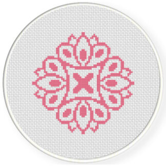 Damask Design Pattern 13 Cross Stitch Pattern