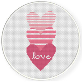 Fading Love Cross Stitch Pattern