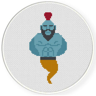 Charts Club Members Only: Genie Cross Stitch Pattern