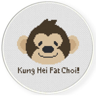 Charts Club Members Only: Kung Hei Fat Choi Cross Stitch Pattern