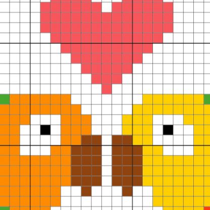 Charts Club Members Only: TweetHearts Cross Stitch Pattern – Daily ...