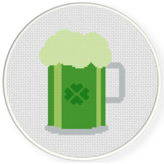 Charts Club Members Only: Beer And Clovers Cross Stitch Pattern
