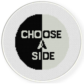 Choose A Side Cross Stitch Pattern