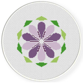 Charts Club Members Only: Circle Pattern Cross Stitch Pattern