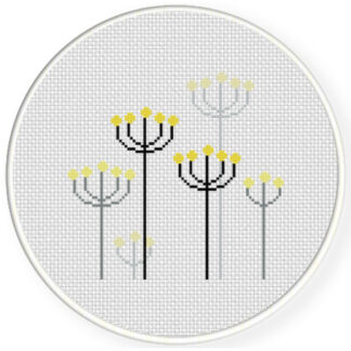 Pretty Dandelions Cross Stitch Pattern