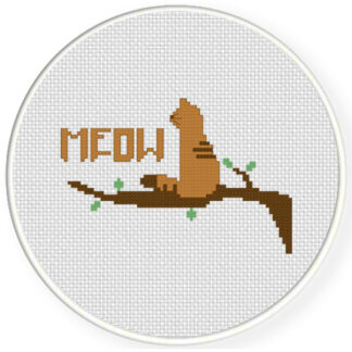 Charts Club Members Only: Sitting Cat Cross Stitch Pattern