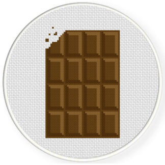 Chocolate Bar Cross Stitch Pattern