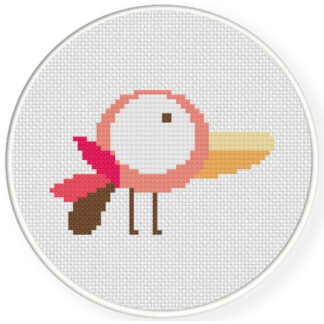 Cute Bird Cross Stitch Pattern
