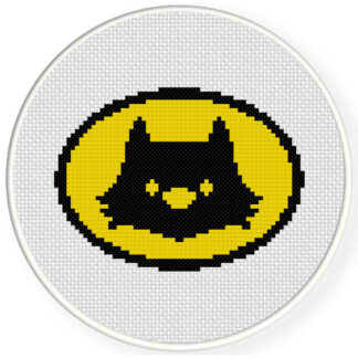 Cute Cat Signal Cross Stitch Pattern