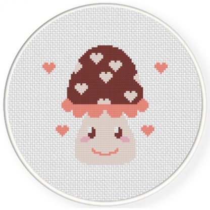 Charts Club Members Only: Cute Mushroom Cross Stitch Pattern – Daily ...