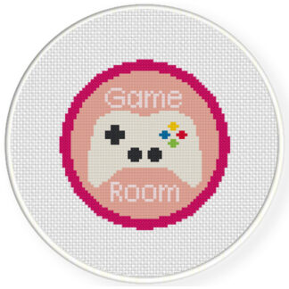 Game Room Cross Stitch Pattern