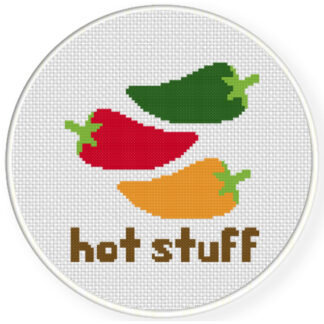 Charts Club Members Only: Hot Stuff Cross Stitch Pattern