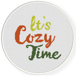 Charts Club Members Only: It's Cozy Time Cross Stitch Pattern