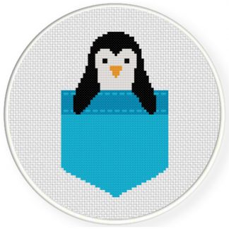 Charts Club Members Only: Pocket Penguin Cross Stitch Pattern – Daily ...