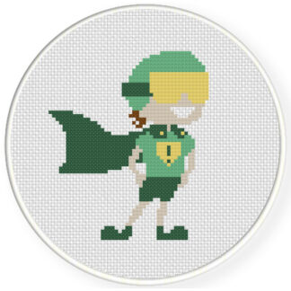 Charts Club Members Only: Super Kid Cross Stitch Pattern