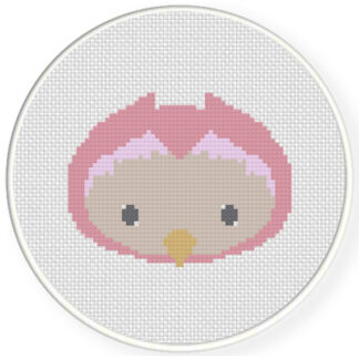 Adorable Baby Owl Cross Stitch Pattern