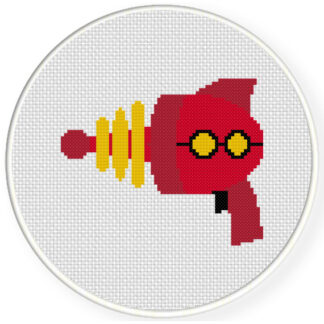 Alien Zapper Cross Stitch Pattern