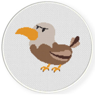 Angry Bird Cross Stitch Pattern