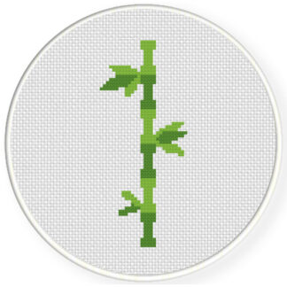 Bamboo Cross Stitch Pattern