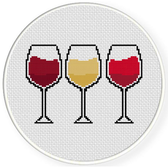 Charts Club Members Only: Colors Of Wine Cross Stitch Pattern – Daily Cross  Stitch
