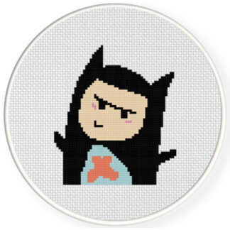 Charts Club Members Only: Cute Costume Boy Cross Stitch Pattern
