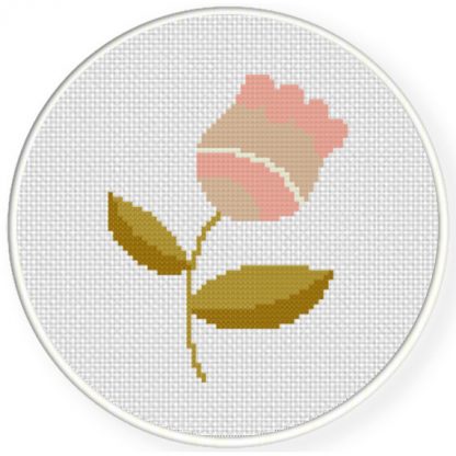 Cute Simple Flower Cross Stitch Pattern – Daily Cross Stitch