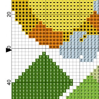 Charts Club Members Only: Cute Mountains Cross Stitch Pattern – Daily ...