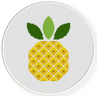 Charts Club Members Only: Delicious Pineapple Cross Stitch Pattern