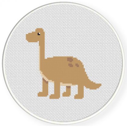 Dinosaur Cross Stitch Pattern – Daily Cross Stitch