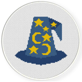 Charts Club Members Only: Magician Hat Cross Stitch Pattern