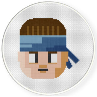 Charts Club Members Only: Pixel Hero Cross Stitch Pattern