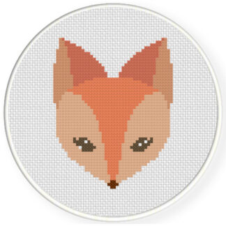 Charts Club Members Only: Pretty Fox Cross Stitch Pattern