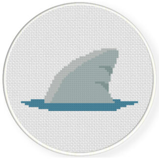 Sharks Fin Cross Stitch Pattern