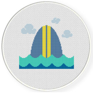 Surf's Up Cross Stitch Pattern