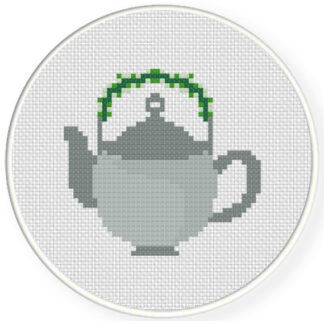 Tea Pot Cross Stitch Pattern