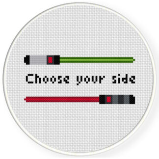 Charts Club Members Only: Choose Your Side Cross Stitch Pattern