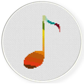 Charts Club Members Only: Colorful Keynote Cross Stitch Pattern