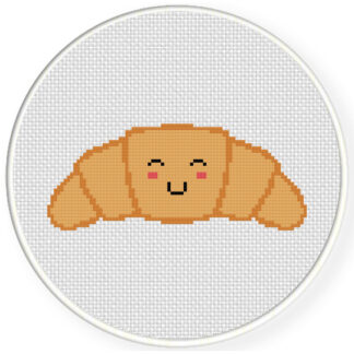 Croissant Cross Stitch Pattern
