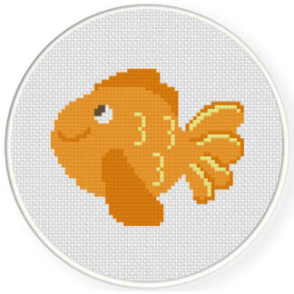 Charts Club Members Only: Cute Goldfish Cross Stitch Pattern