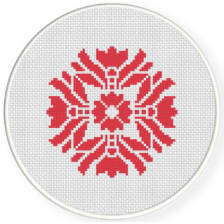 Damask Design Pattern 16 Cross Stitch Pattern