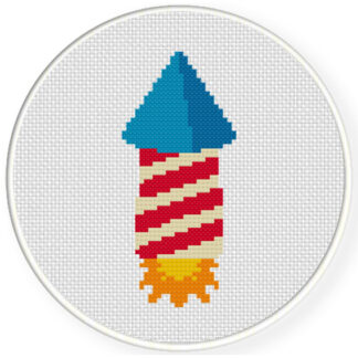 Firecracker Cross Stitch Pattern